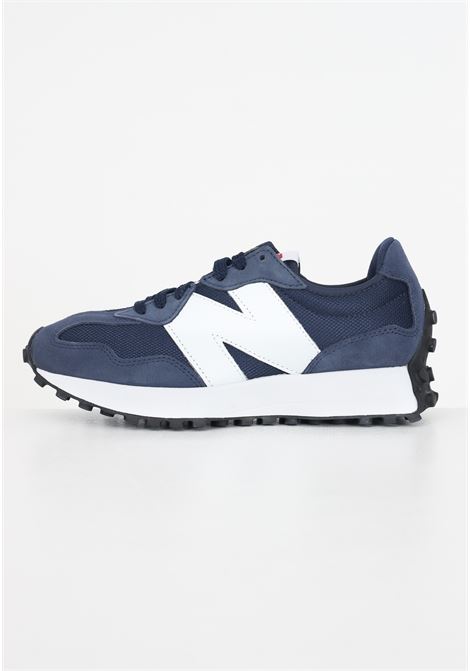 Dark blue and white men's sneakers 327 model NEW BALANCE | MS327CNW.